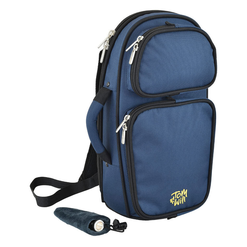 26CO-387 - Cornet gig bag Blue with blue interior / A1