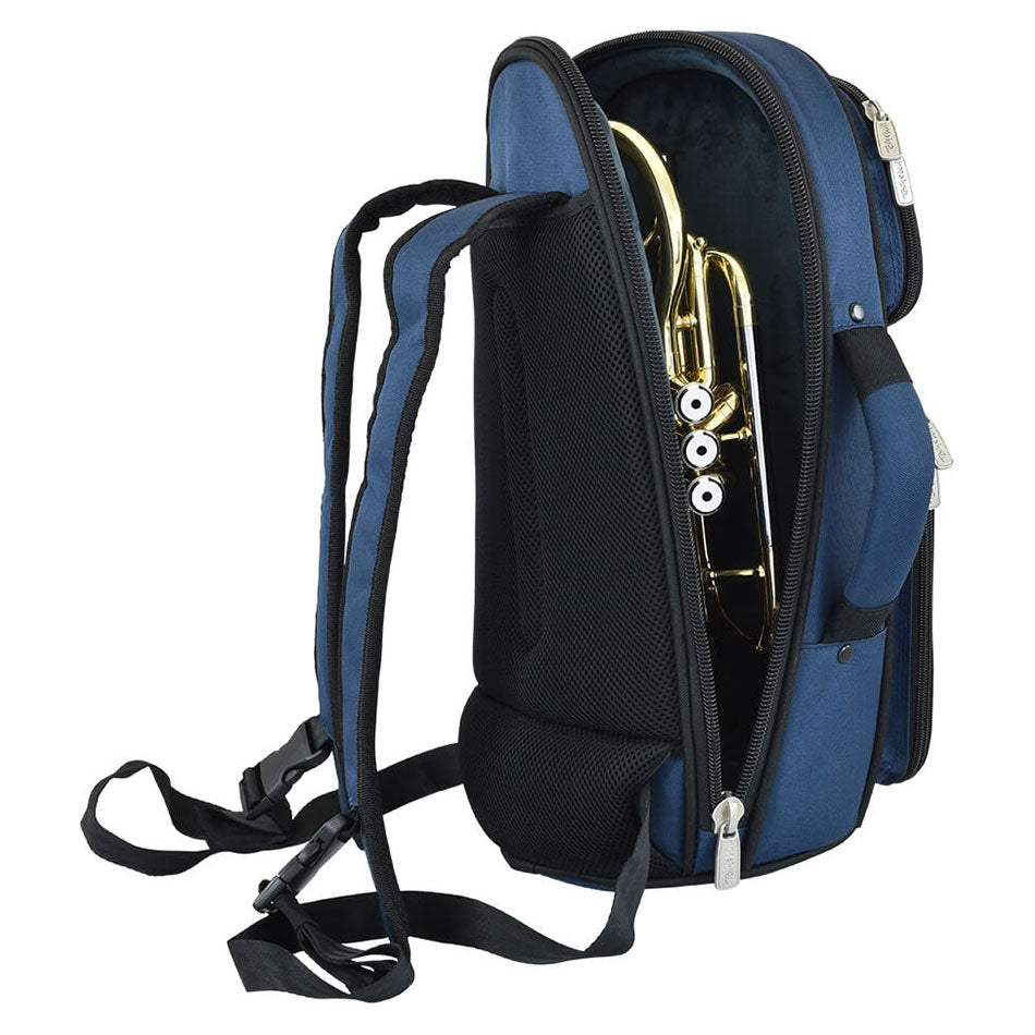 26CO-387 - Cornet gig bag Blue with blue interior / A1