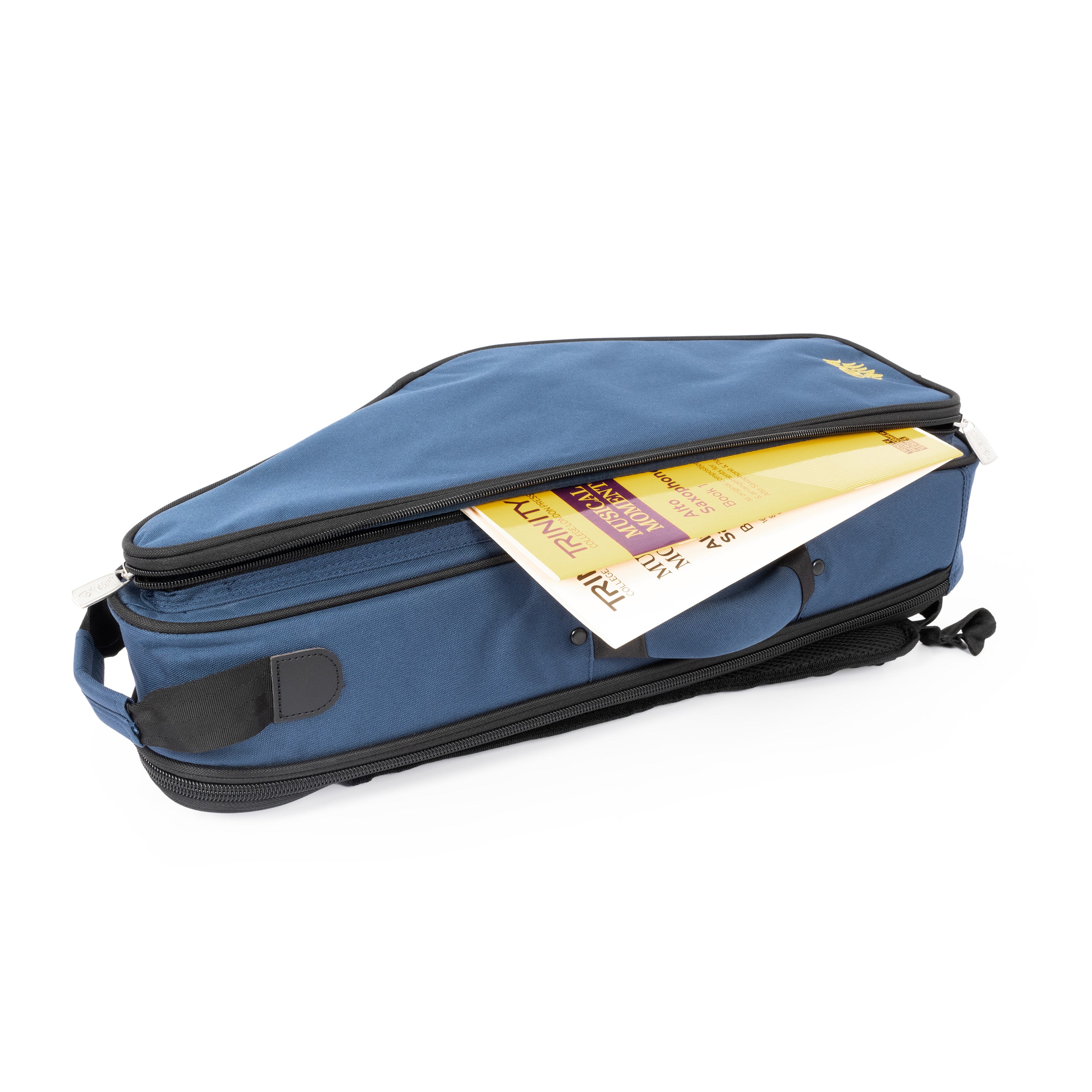 36AS-387 - Alto sax gig bag Blue with blue interior / A1