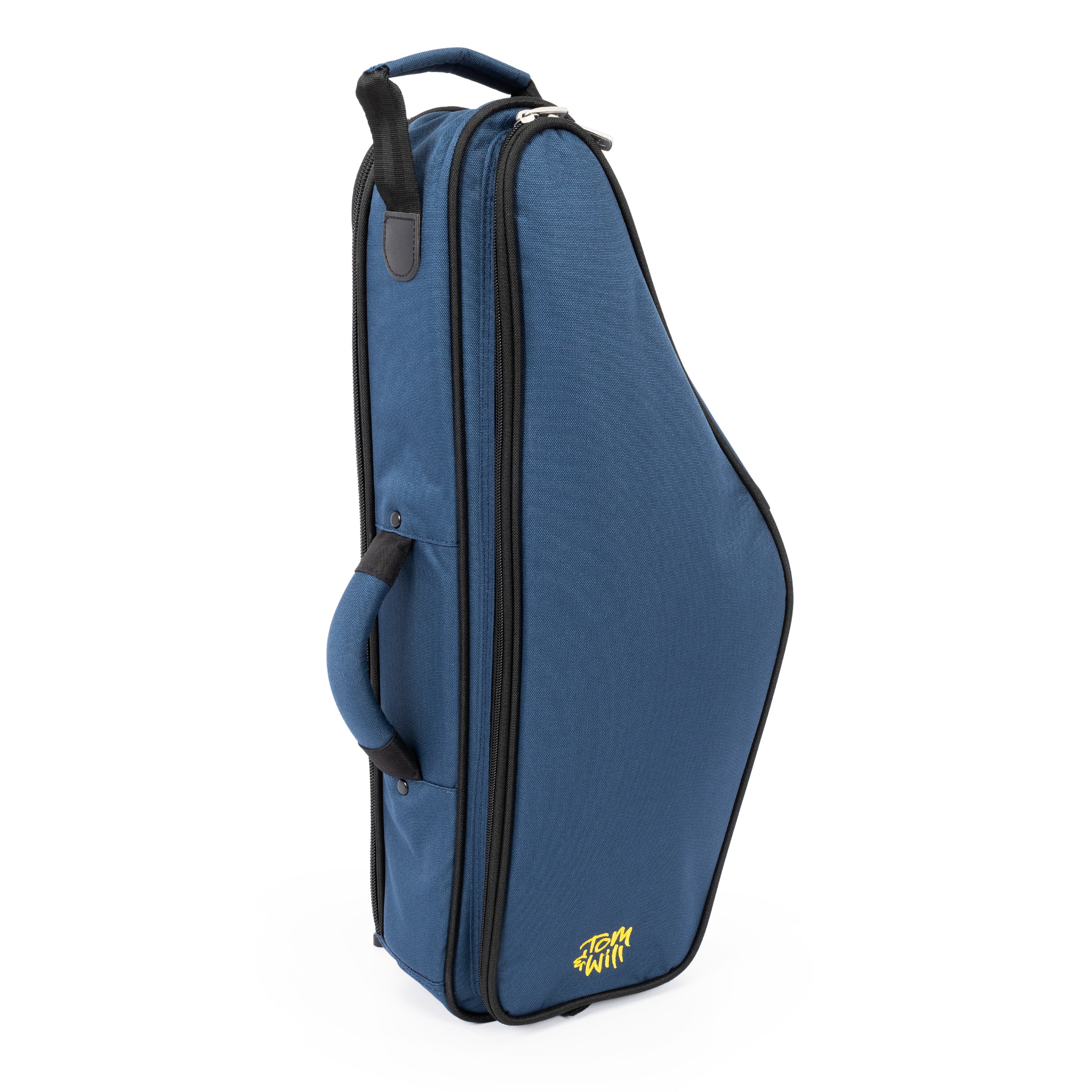 36AS-387 - Alto sax gig bag Blue with blue interior / A1